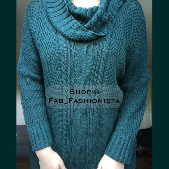 Knit sweater green size medium new with tag - Picture 7 of 17